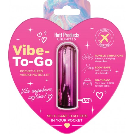 Vibe To Go - Personal Mini Vibe - Pink Vibe To Go - Personal Mini Vibe - Pink