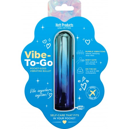 Vibe To Go - Personal Mini Vibe - Blue Vibe To Go - Personal Mini Vibe - Blue