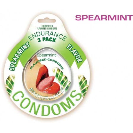 Endurance Condoms - Spearmint