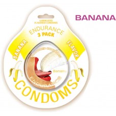 Endurance Condoms - Banana