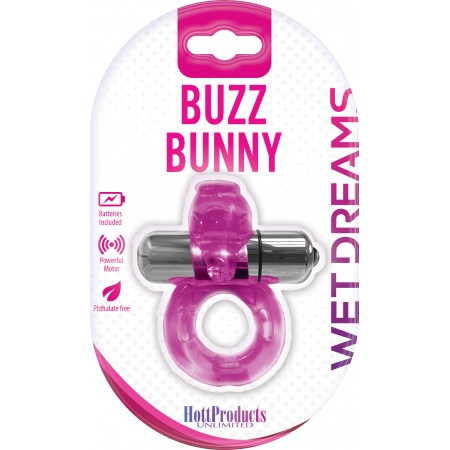 Buzz Bunny Cock Ring (Purfect Pets Series pink)