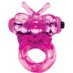 Buzzy Butterfly Cock Ring (Purfect Pets Series pink)