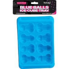 Blue Balls - Penis & Balls Shaped Ice Cube Tray