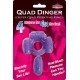 Quad Dinger Vibrating Cock Ring (Purple)