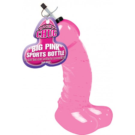Dicky Chug Sports Bottle (Pink)