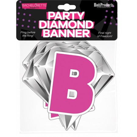 Bachelorette Party Diamond Banner