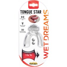 Tongue Star - Pleasure Tongue Vibe (clear)