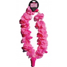 Pink Flower Light-Up Pecker Necklace