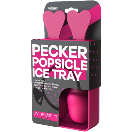 Bachelorette Pecker Popsicle Ice Tray