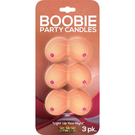 Boobie Party Candles