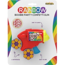 Rainbow Boobie Party Confetti Gun