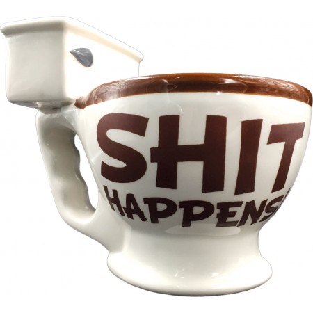 "Shit Happens" Toilet Coffee Mug