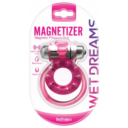 Magnetizer Cock Ring - Wet Dreams (pink)