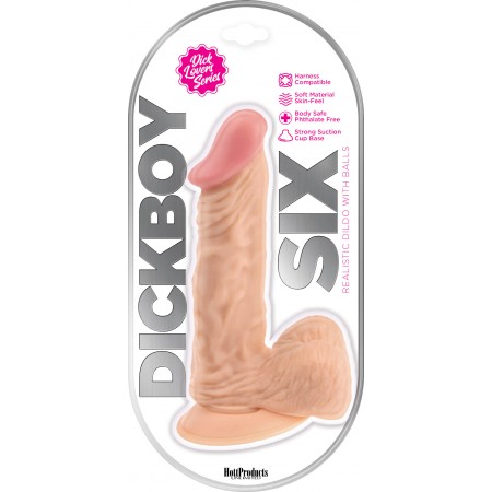 Dick Boy - 6" Suction Cup Dildo