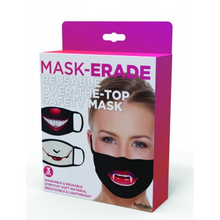 MASK-ERADE Reusable Safety Mask Vampire