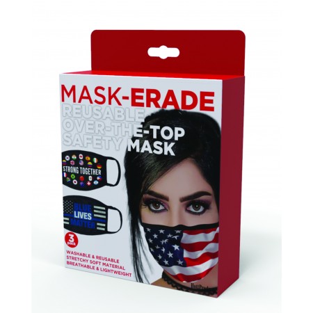 MASK-ERADE Reusable Safety Mask Flag