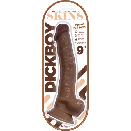Dick Boy "SKINS" 9" Suction Cup Dildo