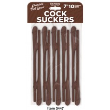 Cocksucker Reusable Straws - Chocolate Colored