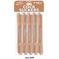 Cocksucker Reusable Straws - Caramel Colored