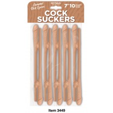 Cocksucker Reusable Straws - Caramel Colored
