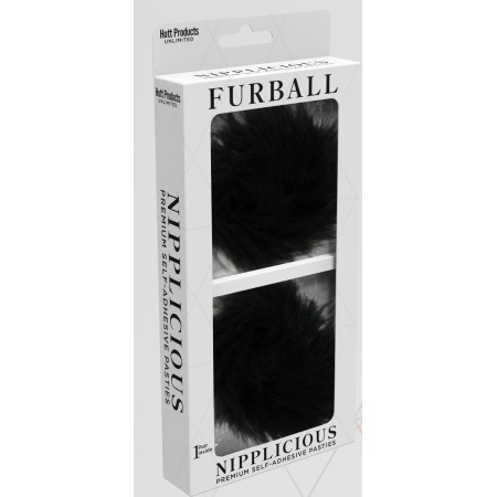 Furball Nipplicious Pasties (black)