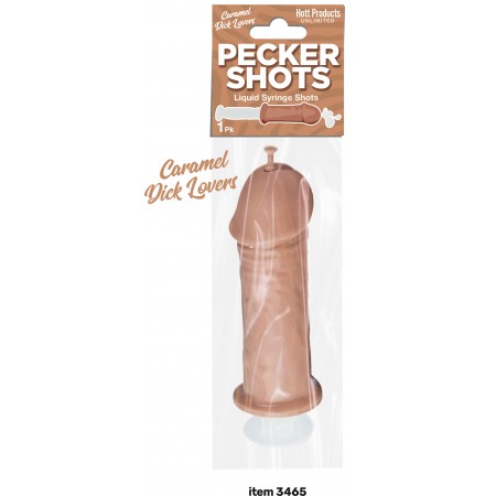 Pecker Shots - Liquid Syringe - Caramel