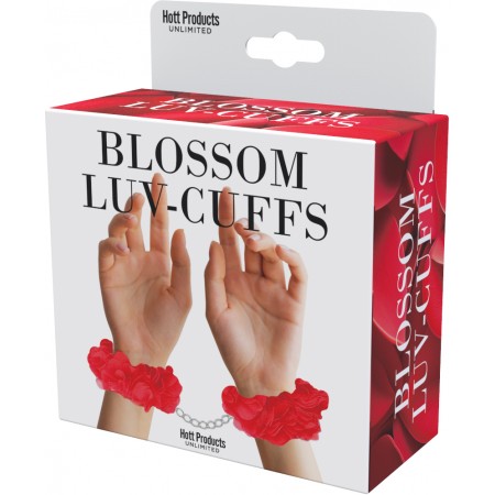 Blossom Luv Cuffs - Red