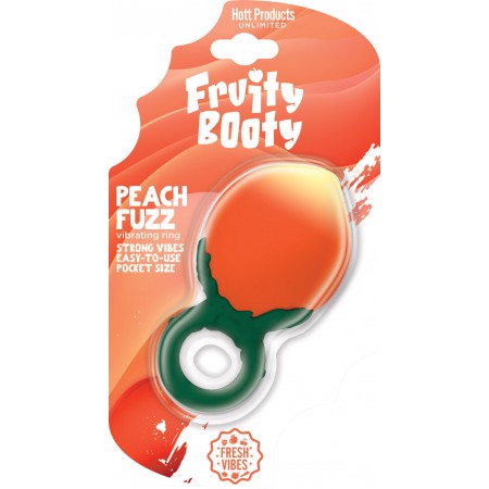 Edgy Veggies - Fruity Booty Peach Fuzz Mini Vibrator