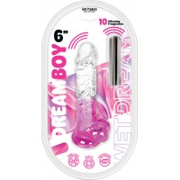 Dream Boy 6" - Jelly Vibrator - Wet Dreams