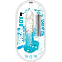 Dream Boy 8" - Jelly Vibrator - Wet Dreams
