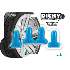 Dicky Valve Stem Caps - Blue