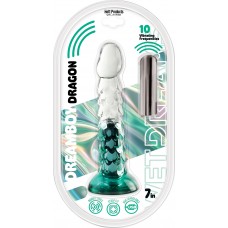 Wet Dreams - DREAM BOY - DRAGON Jelly Dildo - Aqua