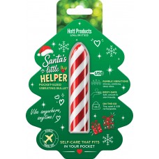 Santa's Little Helper - Candy Striped Bullet Vibe